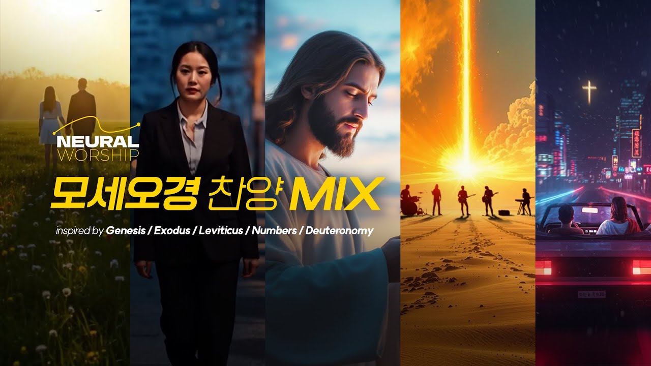 모세오경 찬양 모음 | The Pentateuch AI Christian music Mix | NEURAL WORSHIP