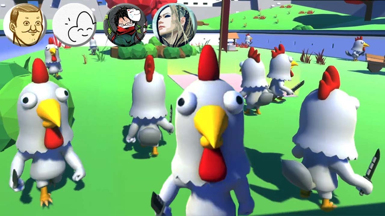 【４人】CPUに紛れてプレイヤーを暗殺するゲーム『Hide & Chick』