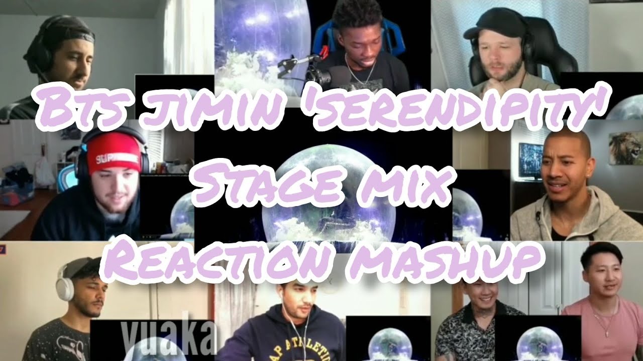 BTS Jimin 'Serendipity' Stage Mix || Reaction Mashup