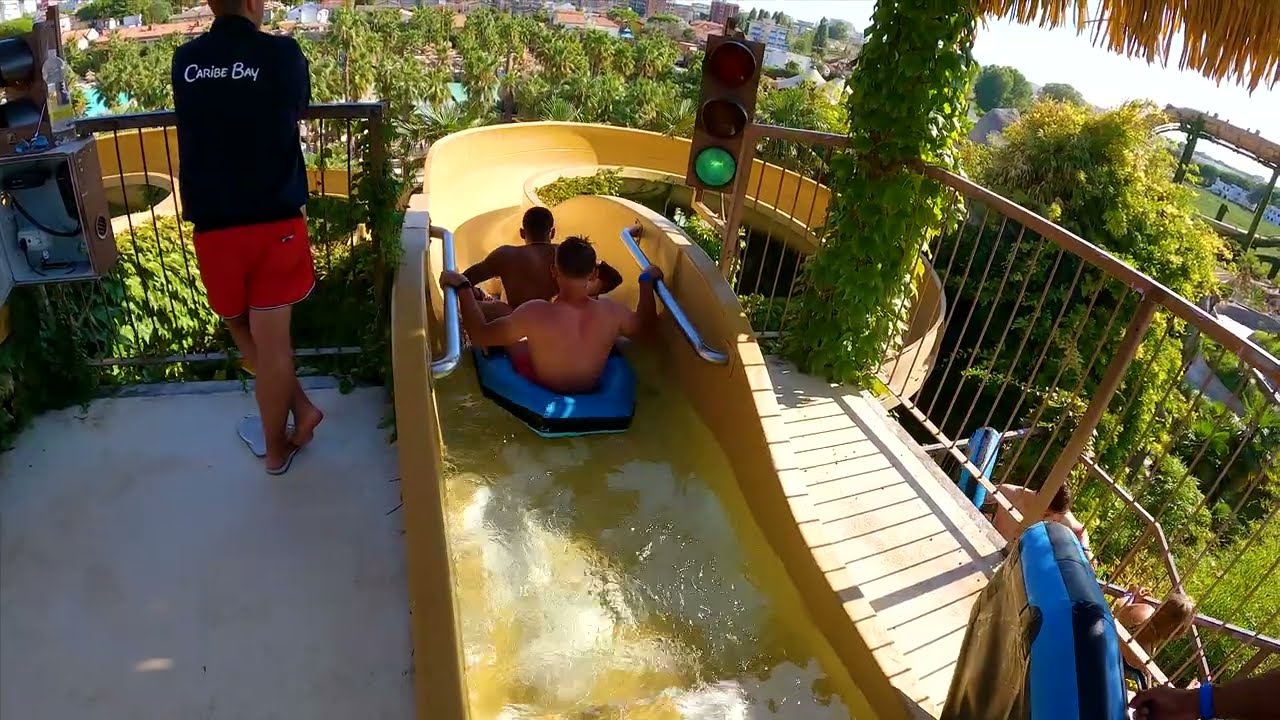 Toboganes, Caribe Bay Waterpark 2022, Aqualandia Jesolo, Italy