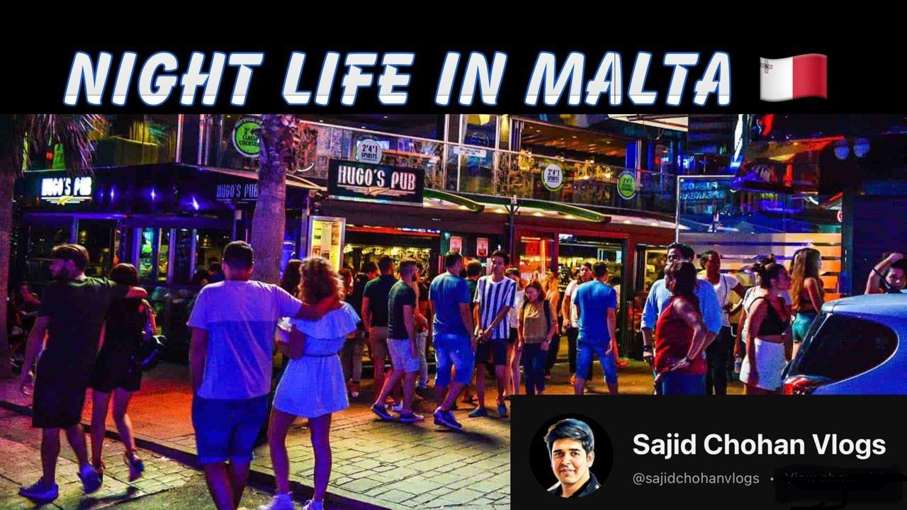 Night Life In Malta Europe | Sajid Chohan Vlogs | #maltavisa #lifeisbutadream #travel #malta
