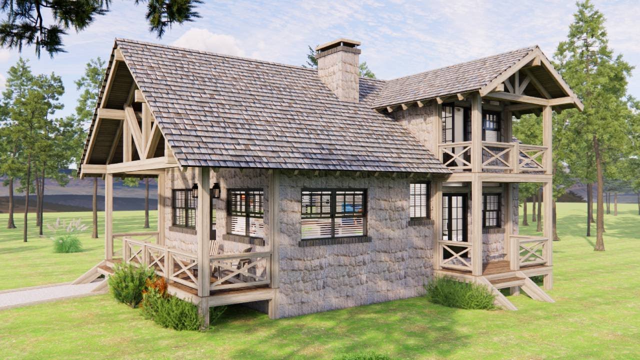 26'x33' - Fall in Love Cottage House With 3 Bedroom | Harmony Corners