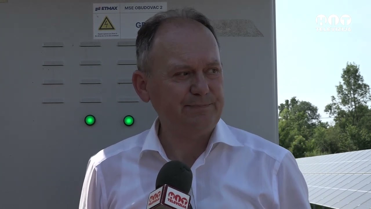 Obudovac - Prvi solarni park u Posavini - Hit Televizija Brcko