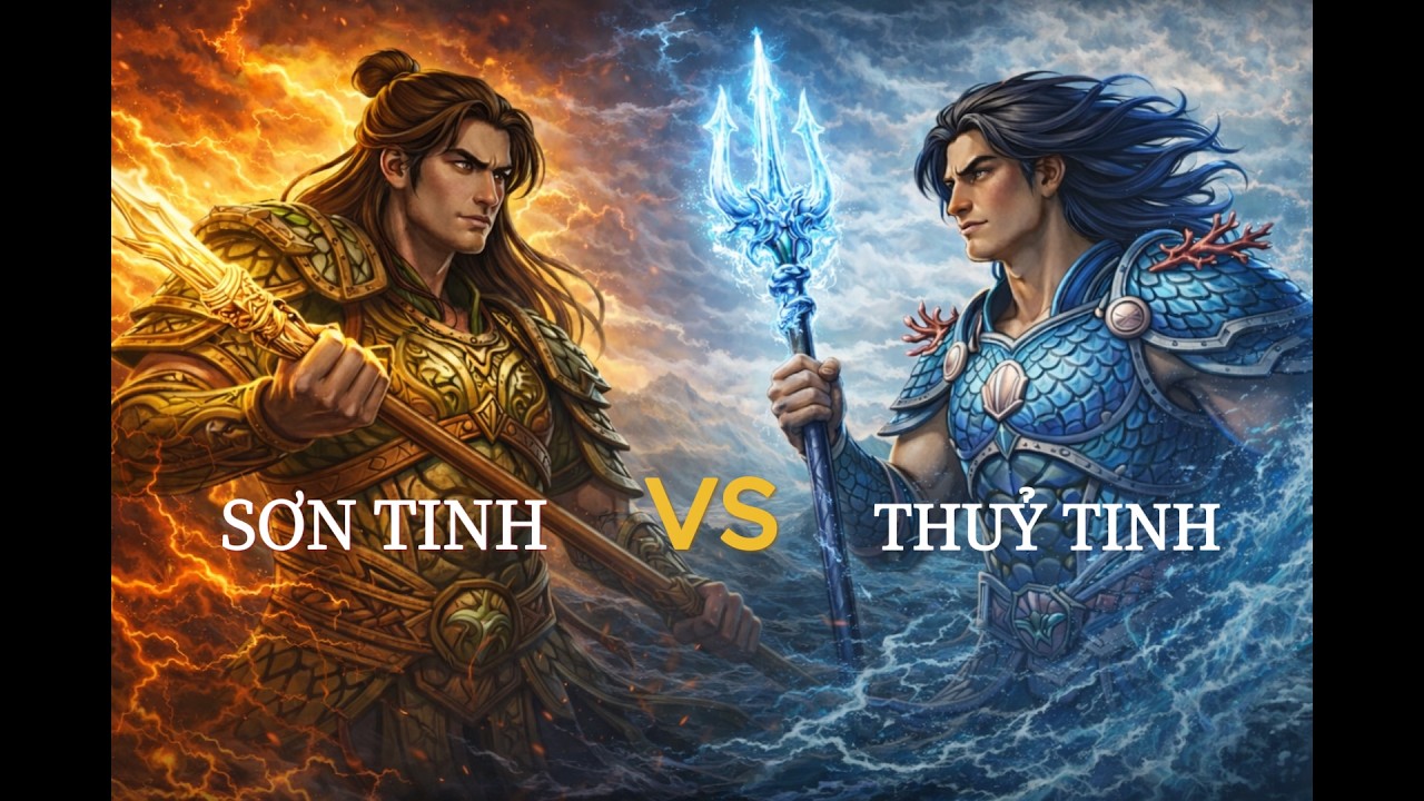 Sơn Tinh vs Thủy Tinh | Thần Thoại Việt Nam Cinematic 8K