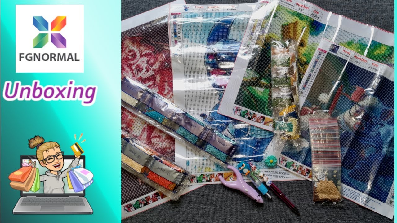Diamond Painting / Unboxing / FG Nomal/ #fgnormal