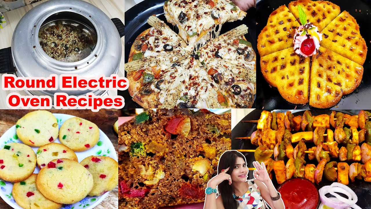 Electric Oven Use | Electric Oven Baking Cake | Electric Oven Baking Cake | Round Electric Oven