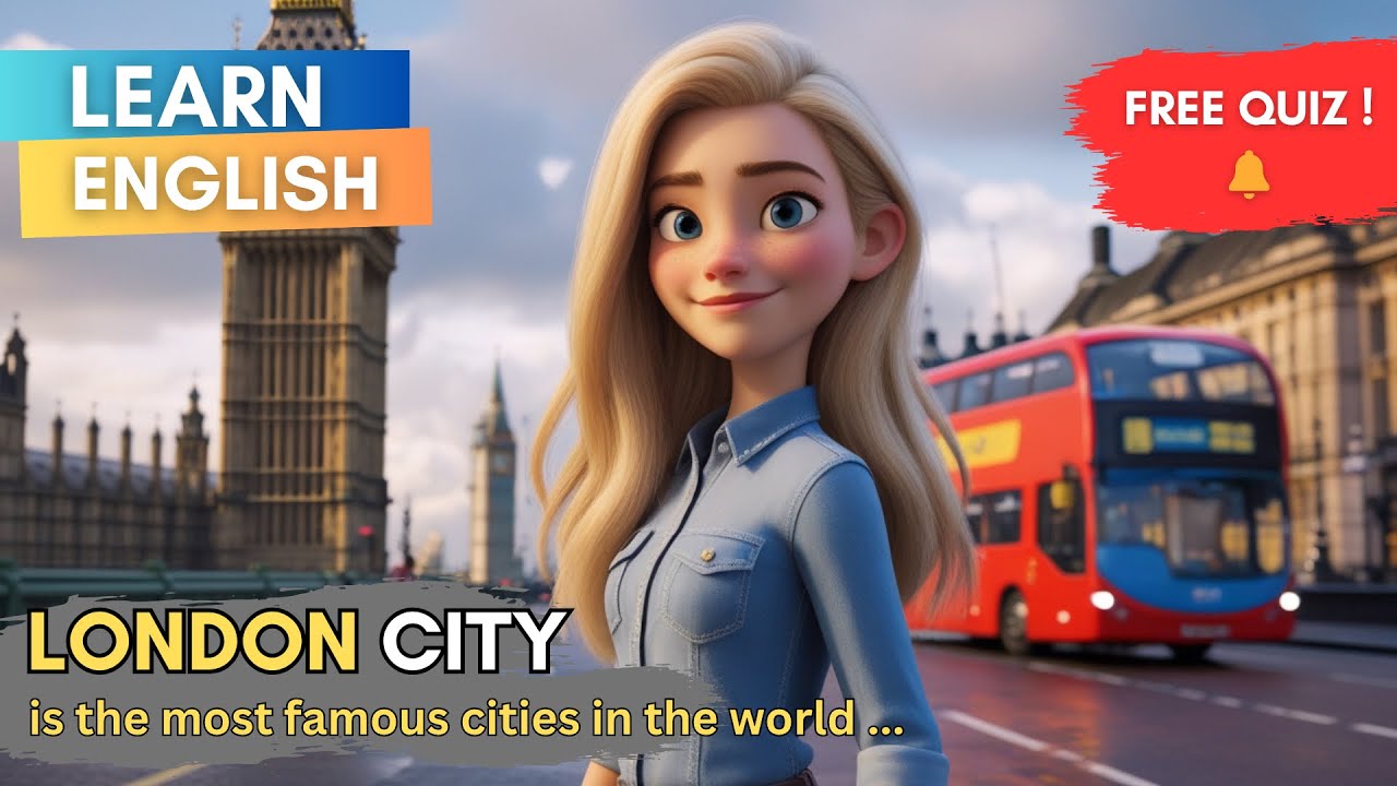 London City | Learn English Through Story Level 2 | Easy English Listening & Reading Practice