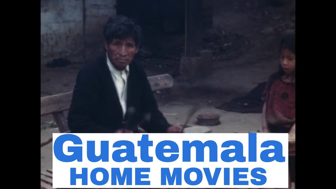 1940s HOME MOVIE  COBAN & CHICHICASTENANGO, GUATEMALA   SAINT FESTIVALS, COFFEE PRODUCTION 44404