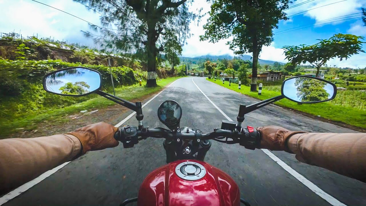 Mountain Morning Road I TVS Ronin 225 I DJI Osmo Action 4 I POV Riding I Pakis