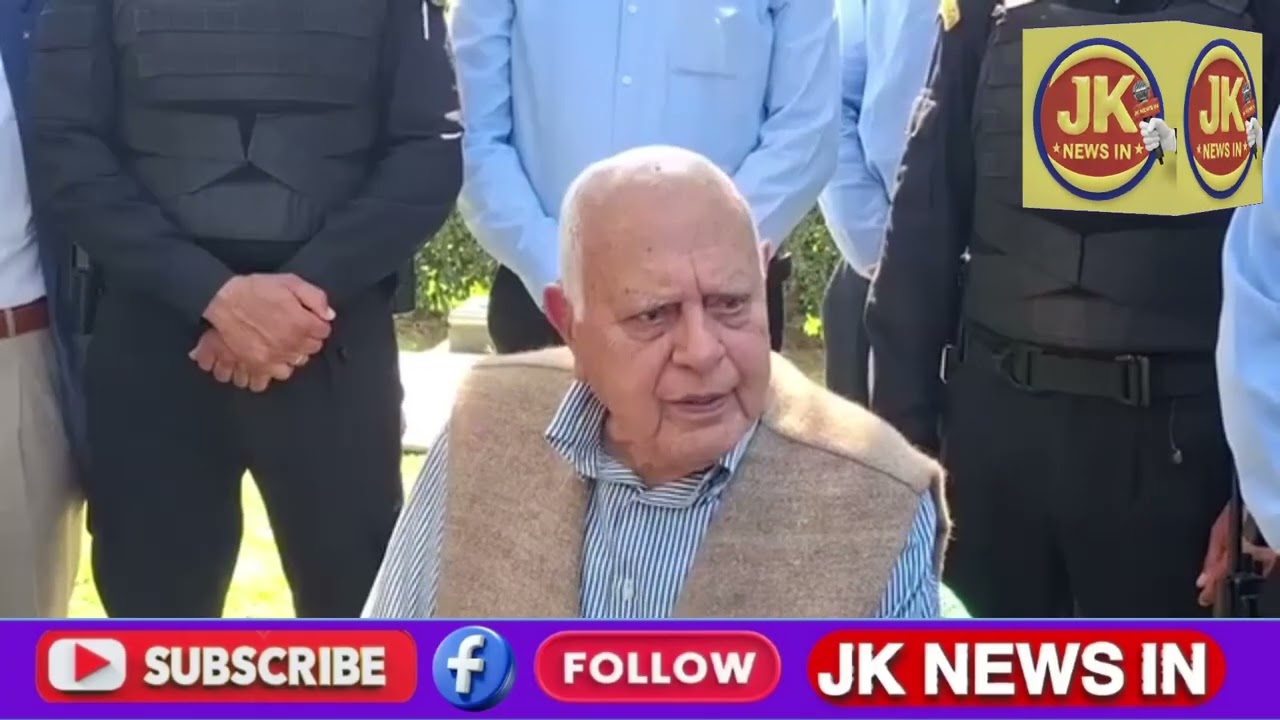 JKNEWSIN 12 March 2026 Former Chief Minister Farooq Abdullah par yeh hamla Wednesday,
