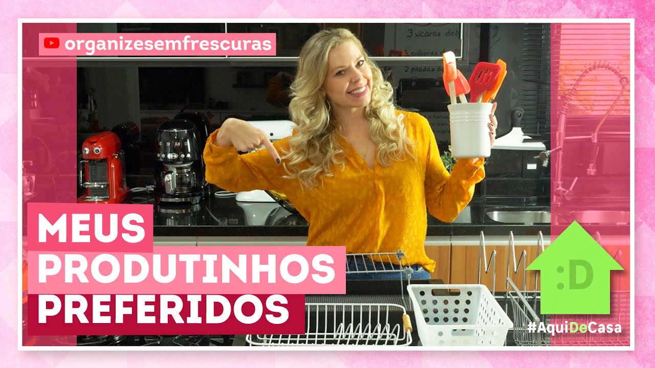 Melhores produtos para organizar a cozinha por Rafa Oliveira