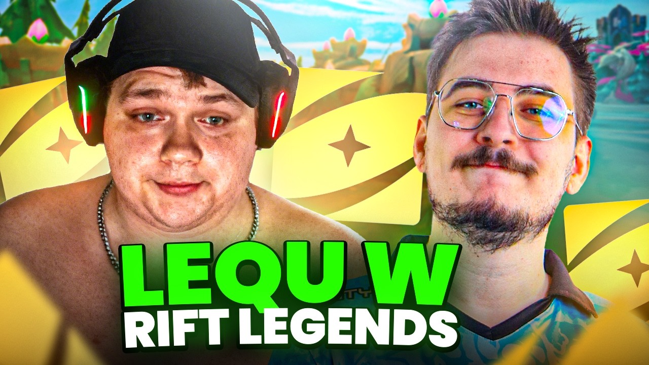 OGLĄDAMY LEQA W RIFT LEGENDS! GIERKA Z TOBIASZEM, KEKSERESEM I VELJA NA VOICE :O