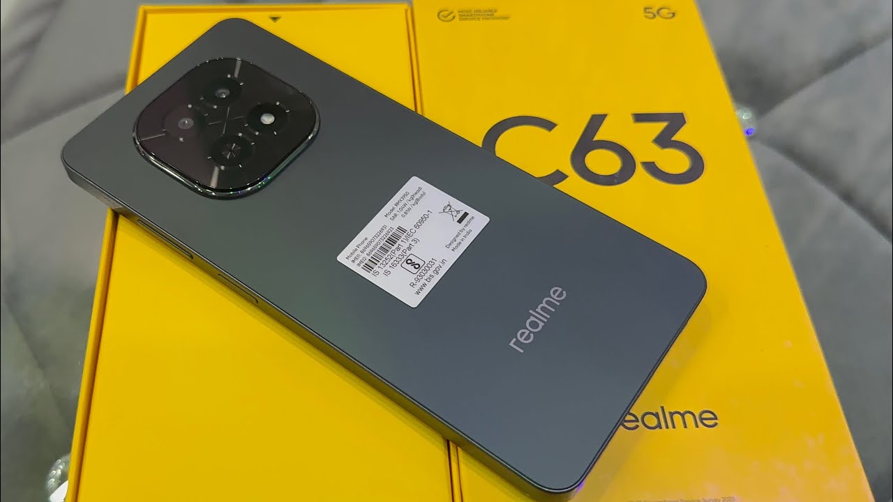 Realme C63 5G Unboxing, First impressions & Review 🔥 | Realme C63 5G Price, Spec & Many More
