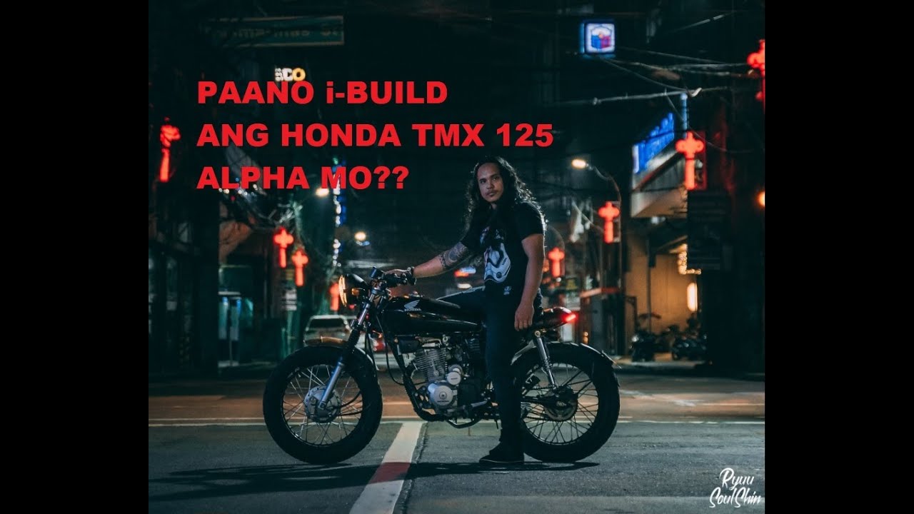 HONDA TMX 125 ALPHA SCRAMBLER BUILD CUSTOM