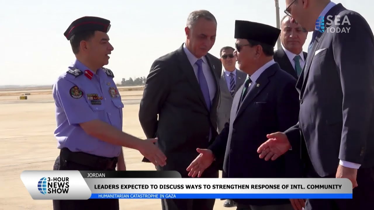 Indonesian Defense Minister Arrives In Jordan