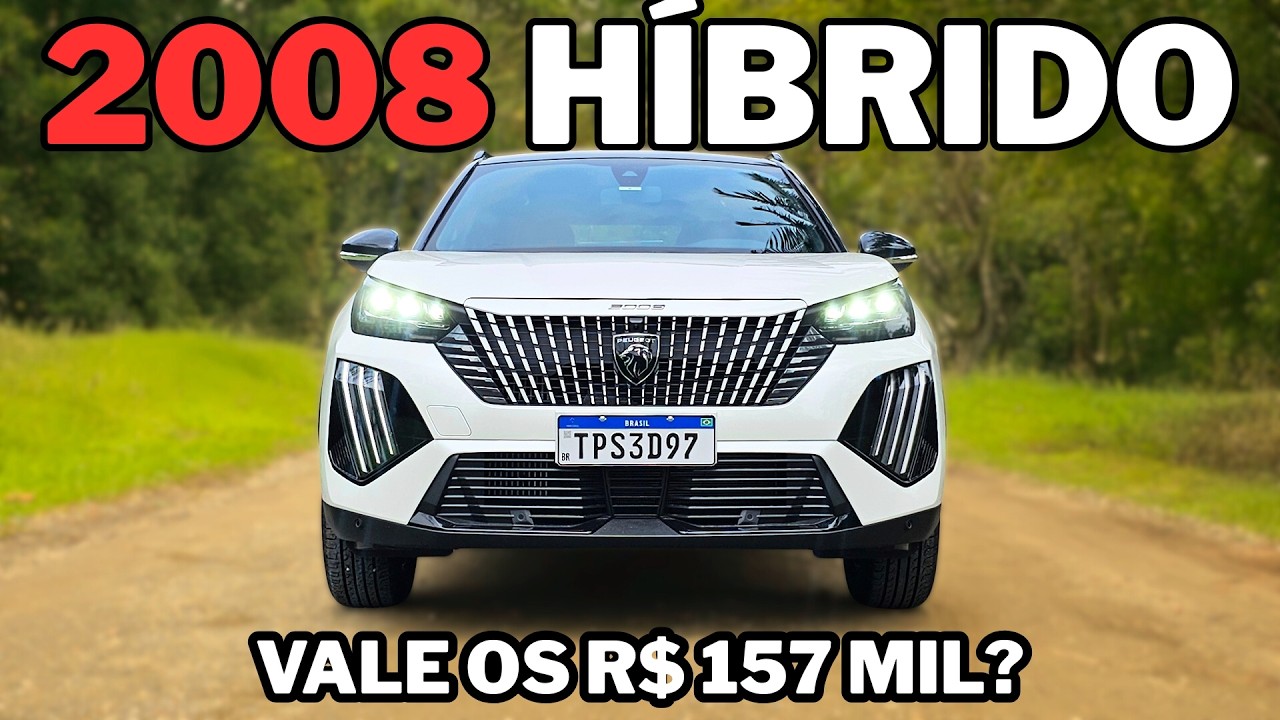 Peugeot 2008 GT H&iacute;brido 2026: Teste completo na estrada!