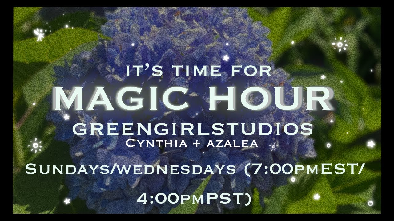 SUNDAY MAGIC HOUR-- GREENGIRLSTUDIOS (12/21/25)