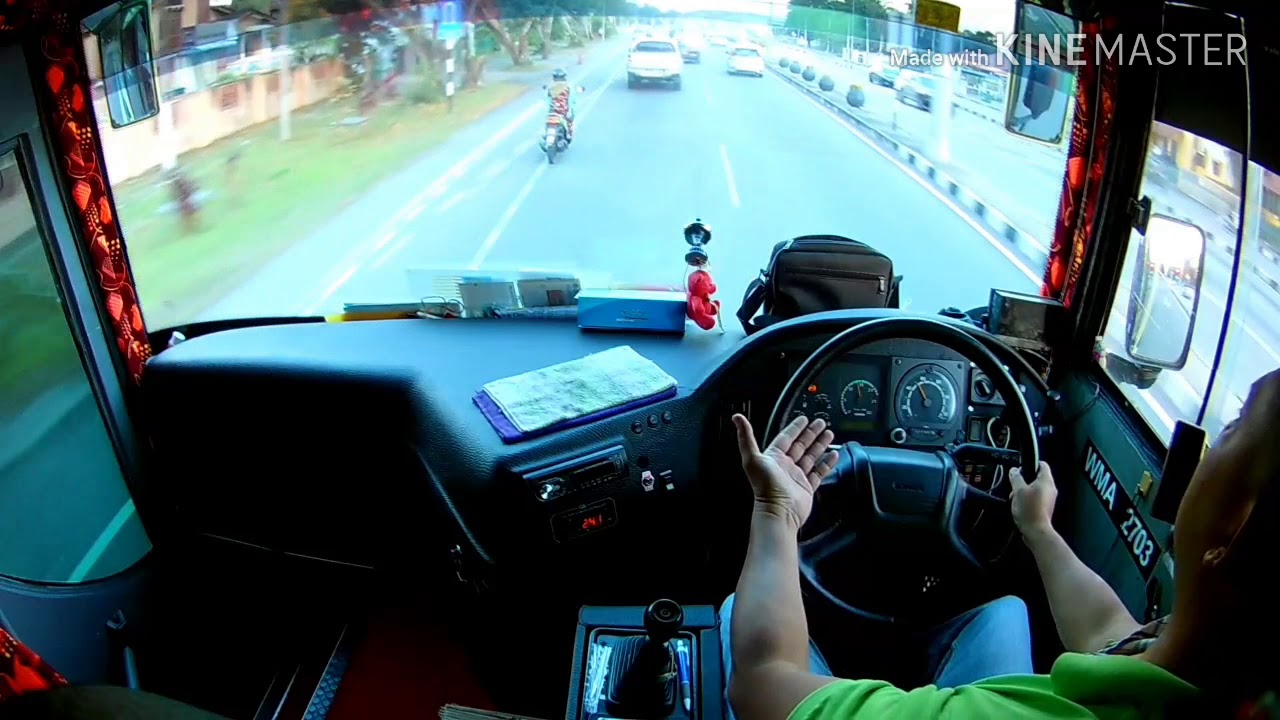 SCANIA K360, Susah Ka Nak Bawak Bas Scania Ni?