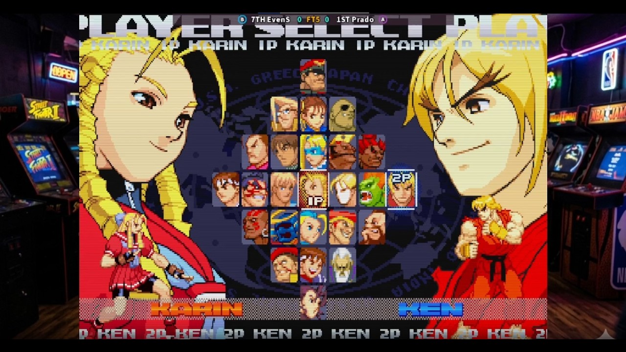 Street Fighter Alpha 3 - FT5 disputa acirrada