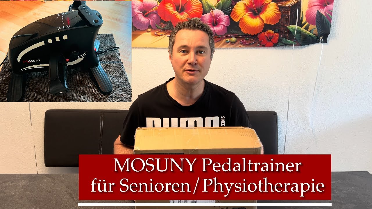 MOSUNY Pedaltrainer für Senioren/Physiotherapie