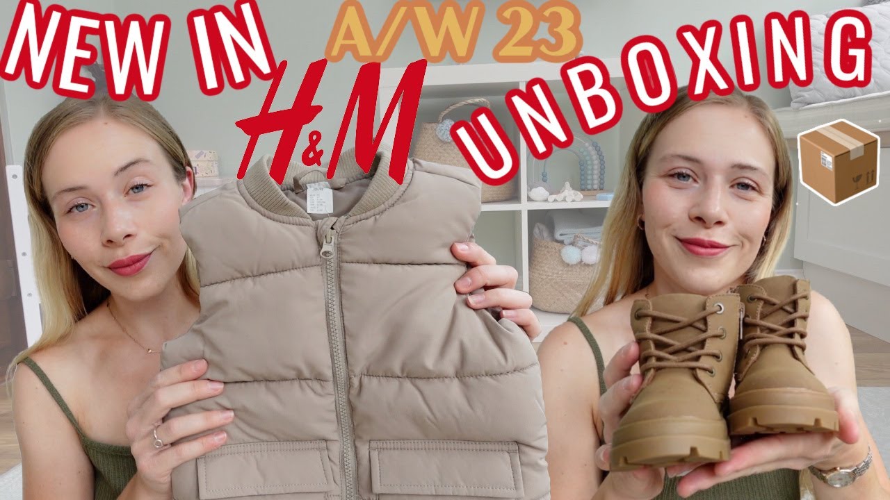 H&M AUTUMN 2023 HAUL & UNBOXING | TODDLER BOYS HAUL 23
