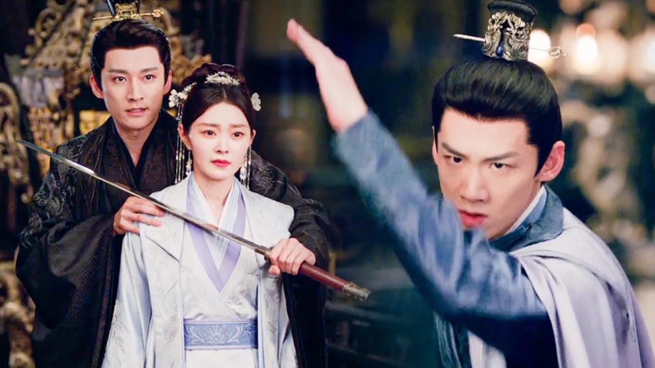 Cinderella is kidnapped, in danger! A young master shoots a dart, saves her, and hugs her tightly!