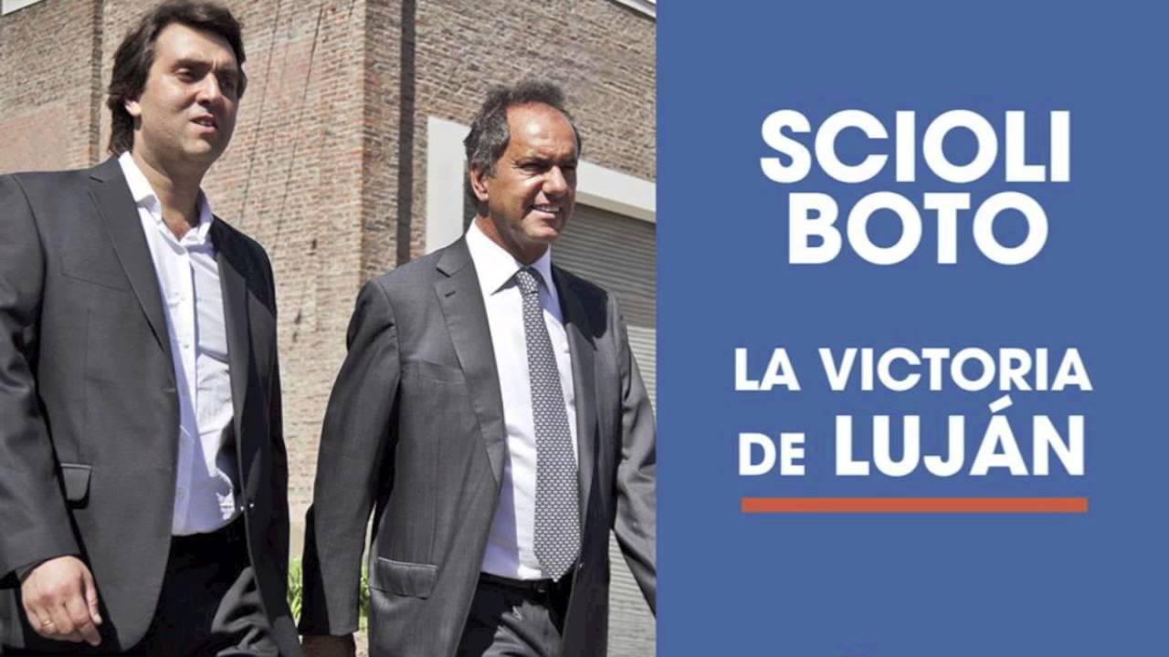 El Himno de la Victoria. SCIOLI y BOTO. LA VICTORIA DE LUJÁN.