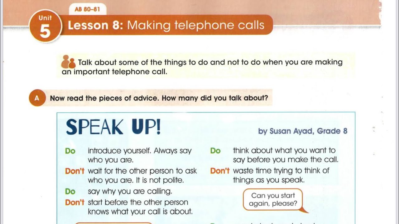 انكليزي ص54 للصف الثاني متوسط المنهج الجديد