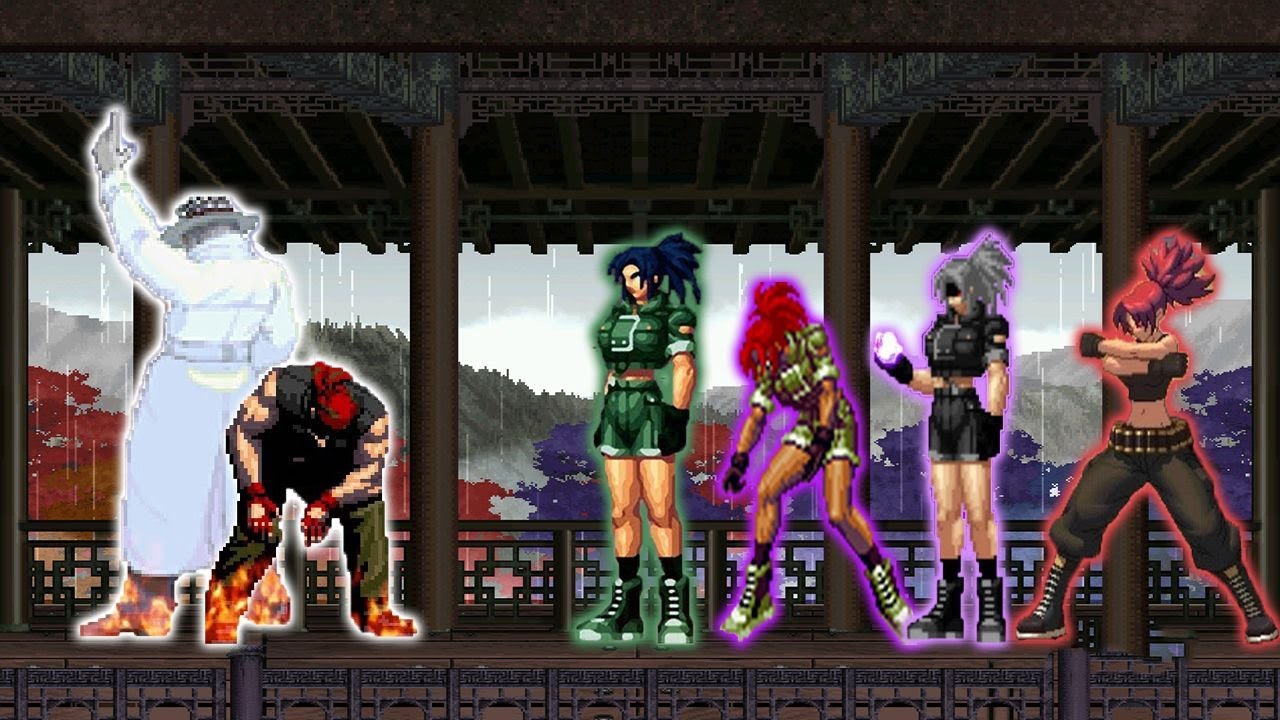 (Mugen World) Mech Ralf Vs Leona Heidern Team