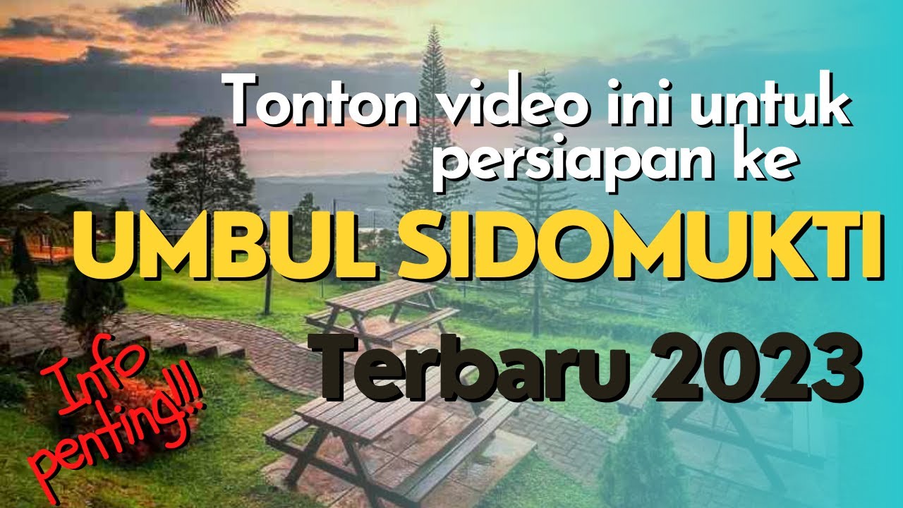 UMBUL SIDOMUKTI SEMARANG! AGAR SELAMAT  PELAJARI DULU DAN TONTON DULU 🙏