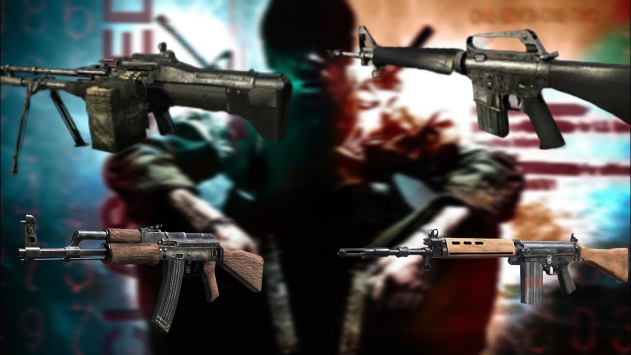 Vietnam War Weapons in Bo1.