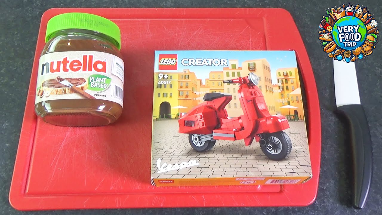 Que vaut ce NUTELLA VEGAN ? Bonus Lego Vespa 40517 en timelapse !