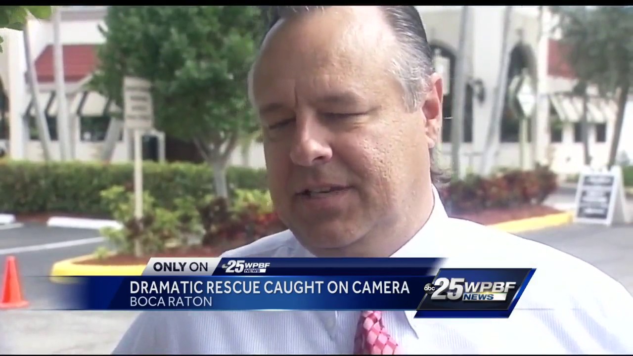 Dramatic rescue caught on camera in Boca Raton