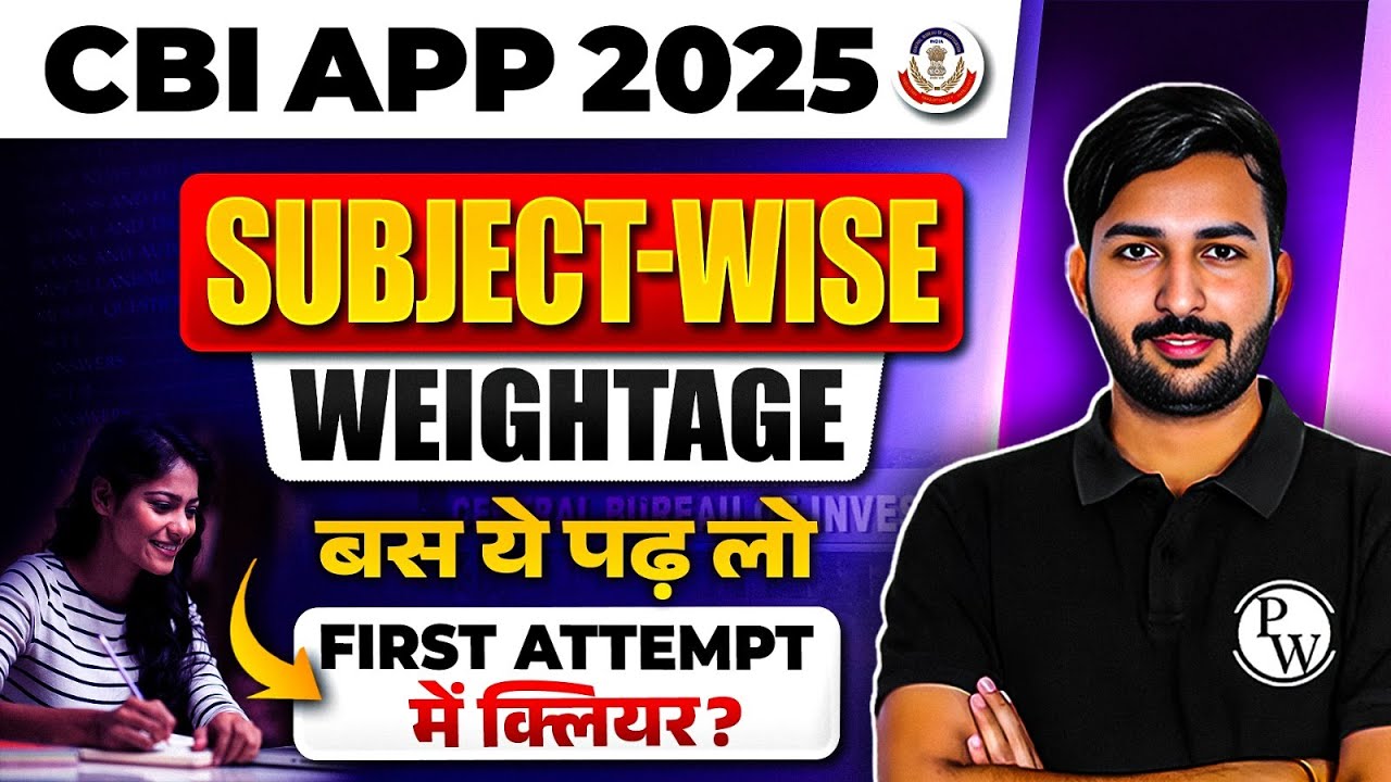 CBI APP Subject Weightage | Syllabus & Exam Pattern | Assistant Public Prosecutor | Judiciary By PW