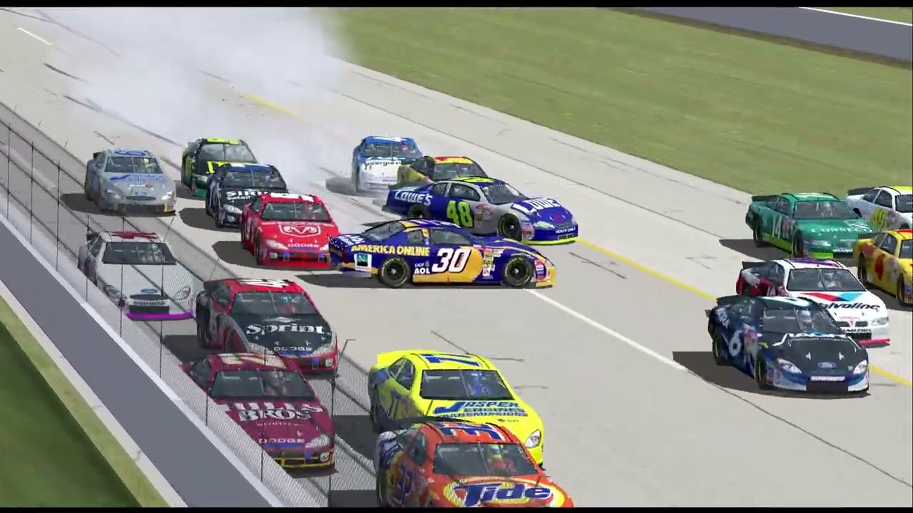 NASCAR Racing 2003 Season Crash Compilation Vol 2