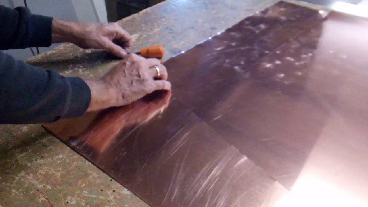 How to make a Fireplace Copper Cricket / Saddle