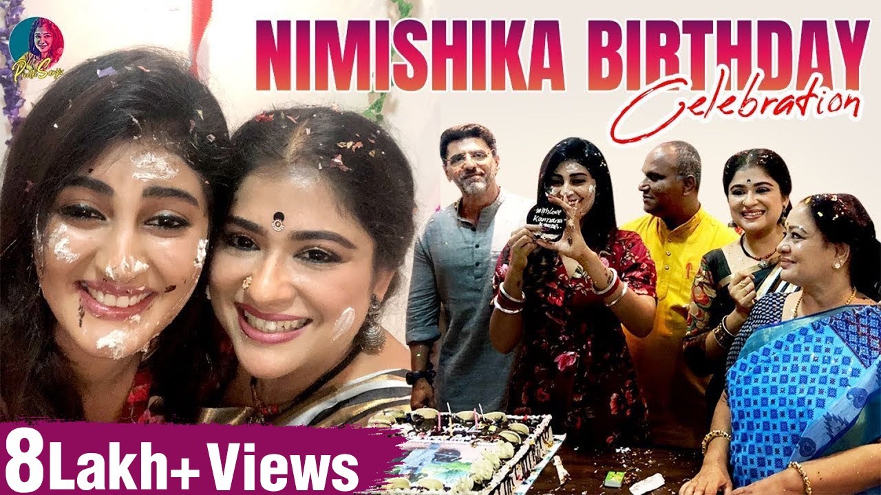 Birthday Celebration | Kannana Kanne Shooting Spot Fun | Preethi Sanjiv