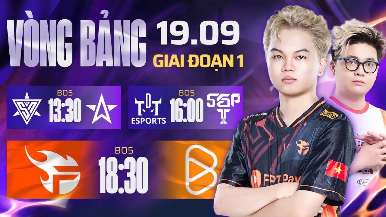 🔴 TRỰC TIẾP  : BOX vs FPT | GĐ1 - LƯỢT VỀ | ĐTDV MÙA ĐÔNG 2025 | NGÀY 19/09