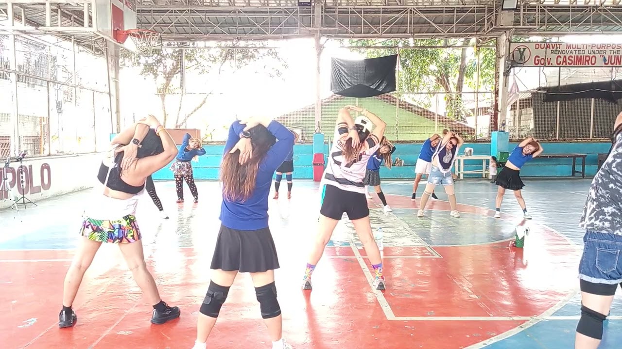 LICENSE PX GINA DANCE FITNESS WITH COACH ENA, WENG ANTIPOLO CITY STA CRUZ COVERED COURT 