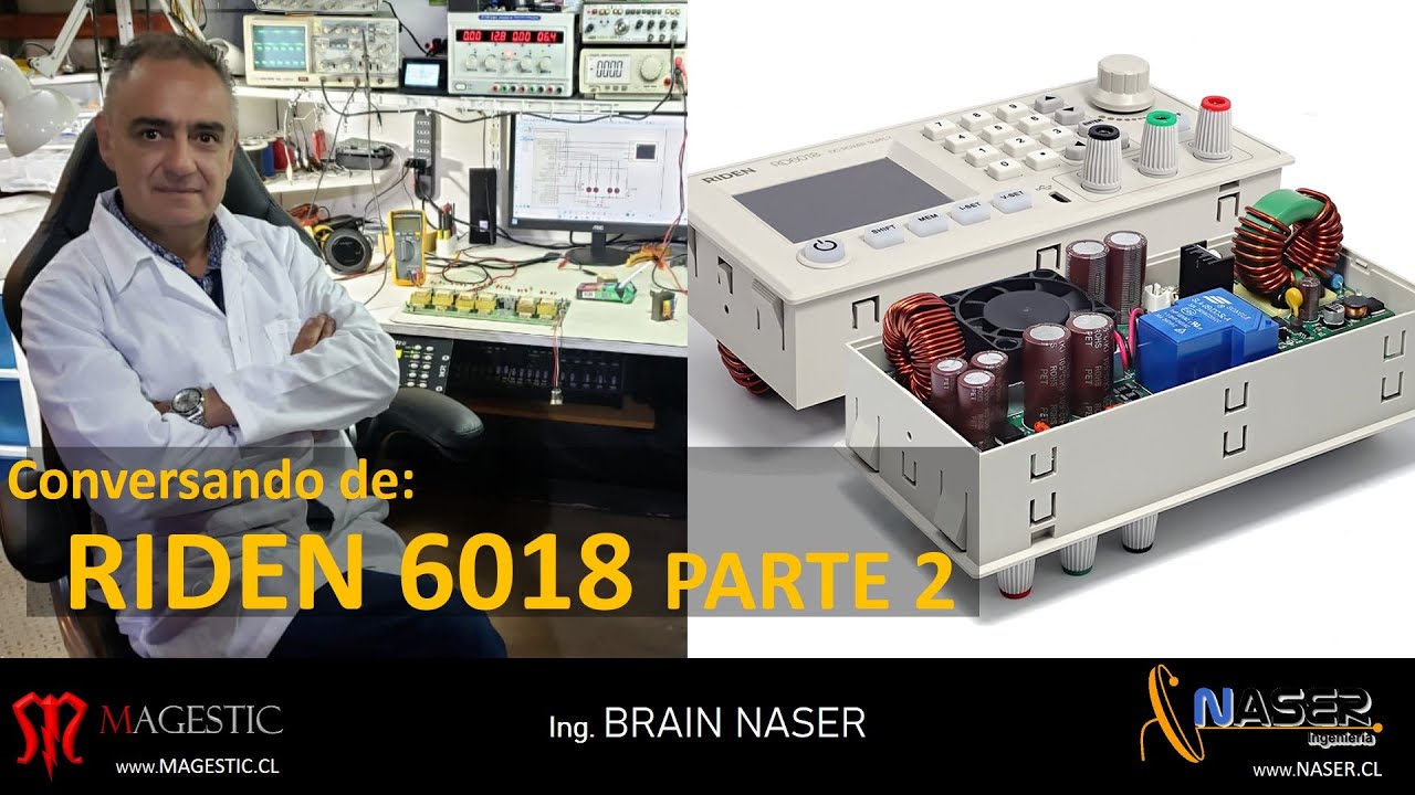 ЧАСТЬ 2 — RIDEN RD6018, Тест производительности блока питания, с инженером Брэйном Насером