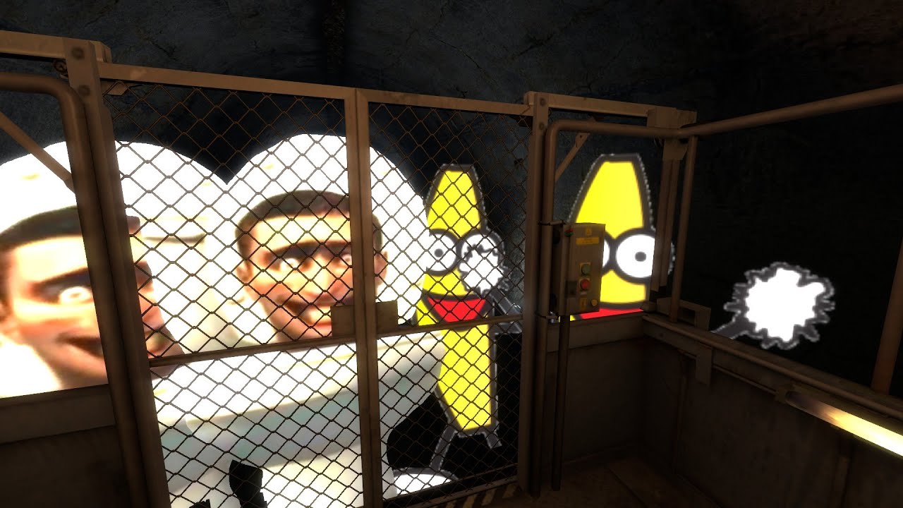 Skibidi Toilet Banana Nextbot gmod  Chase!!!