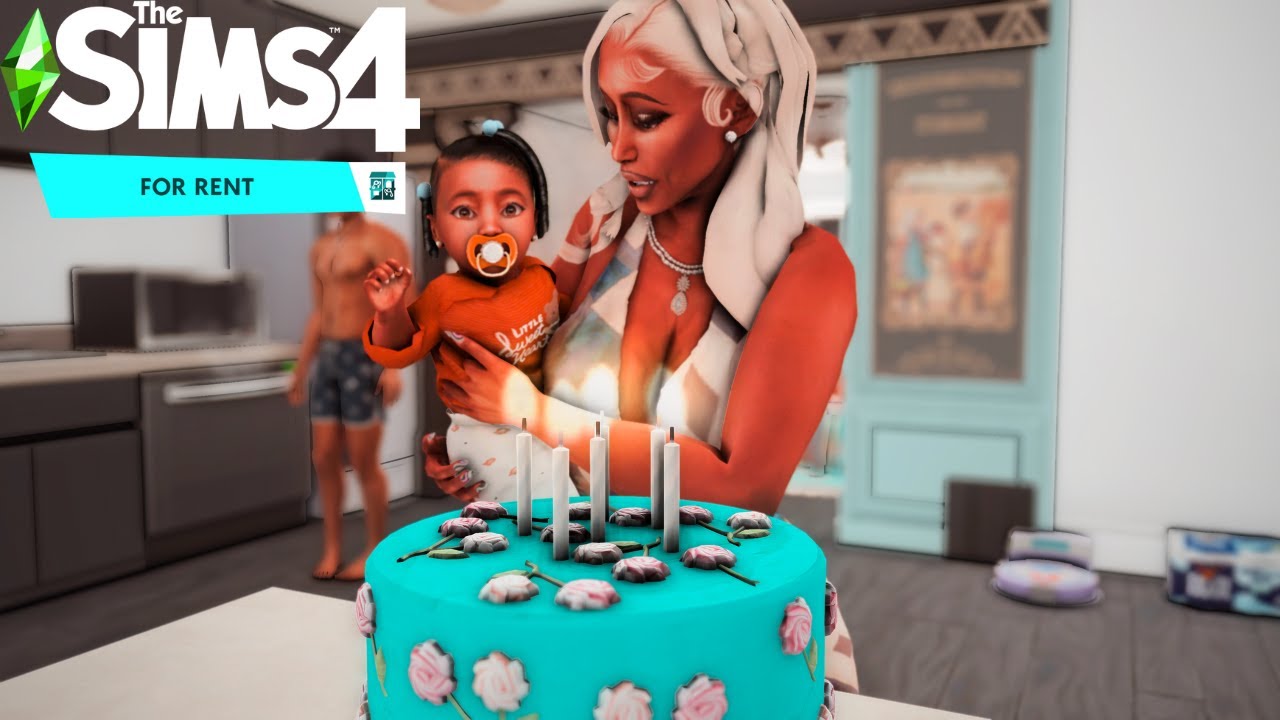 let's play the sims 4 for rent but it's the twins Birthday