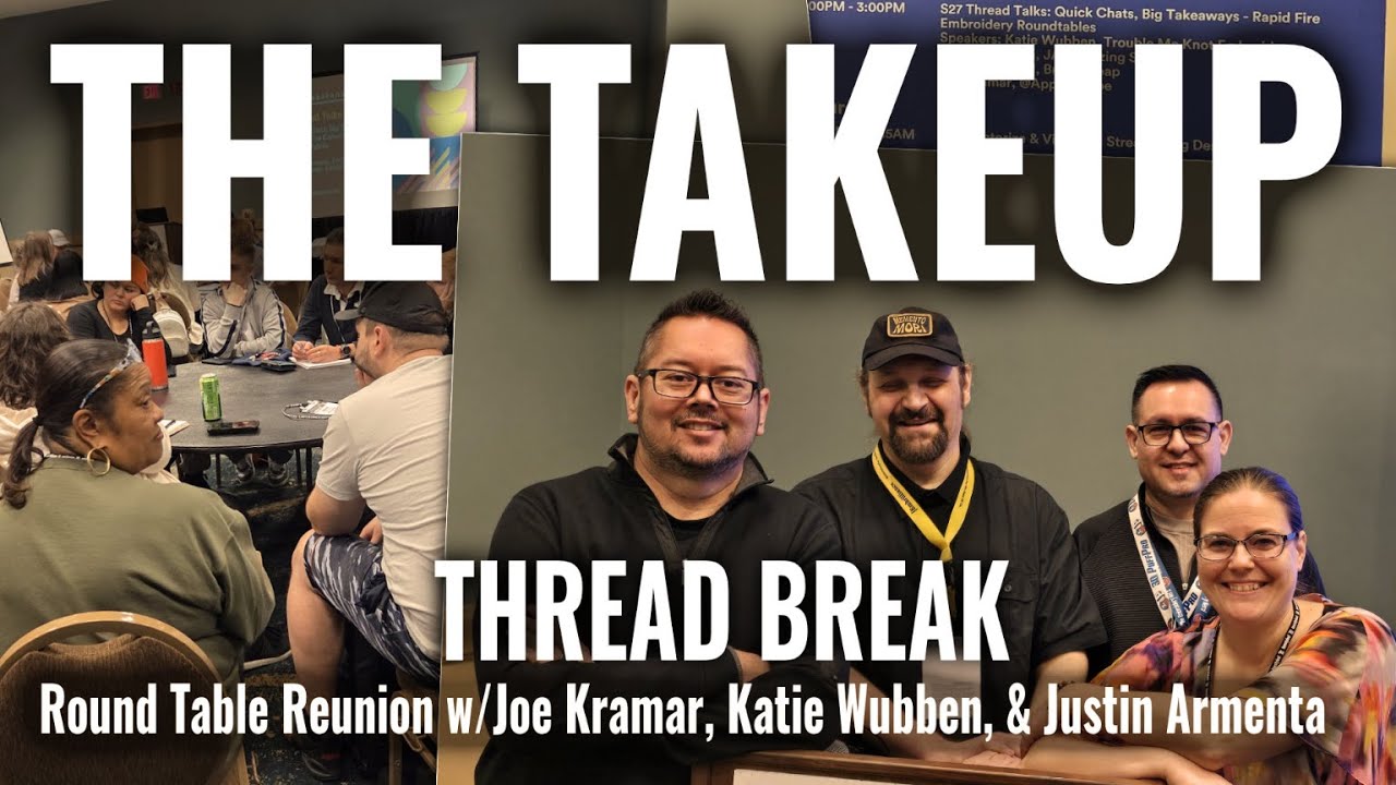 The Takeup - Round Table Reunion - Machine Embroidery Educator Q&A