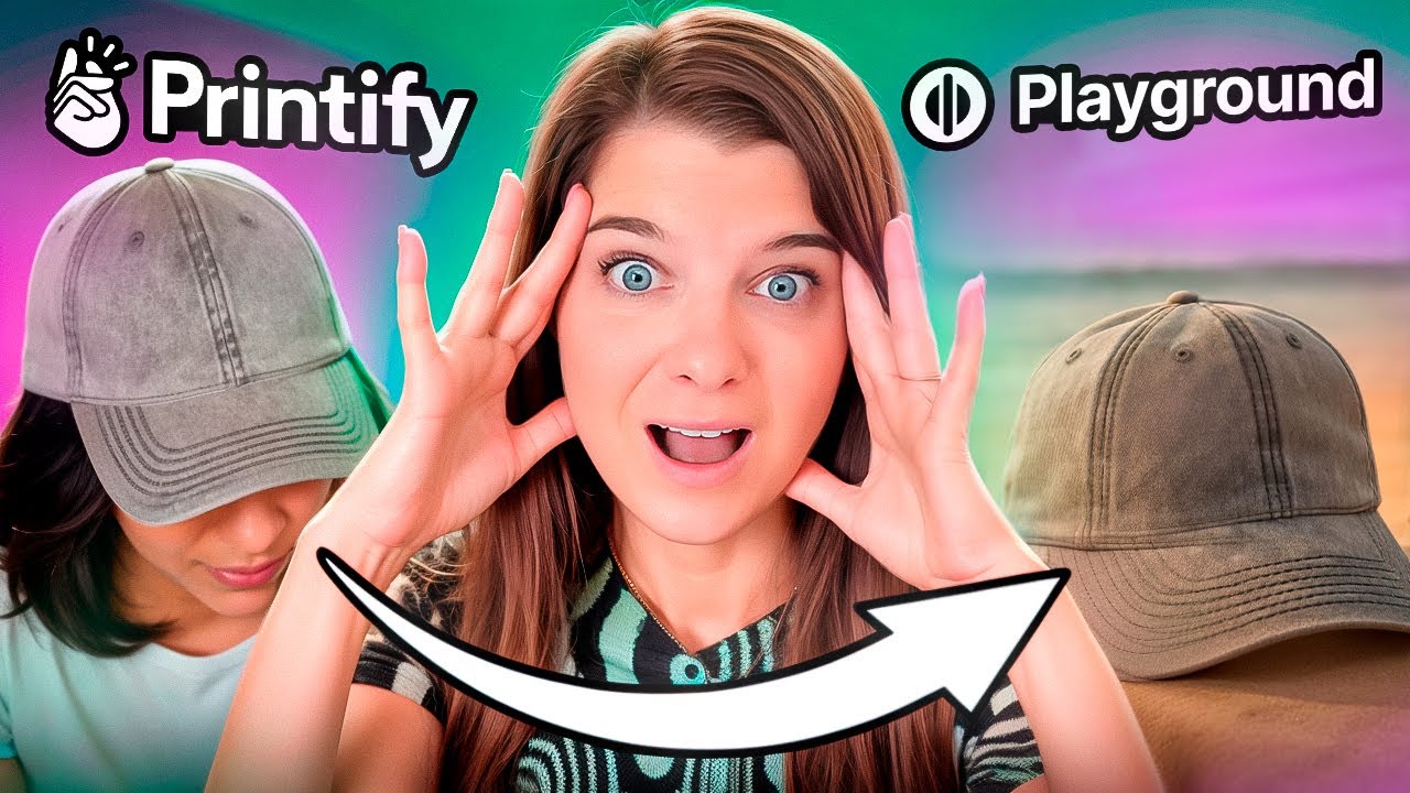 Ai Generated Mockups With Playground and Printify l Full Tutorial