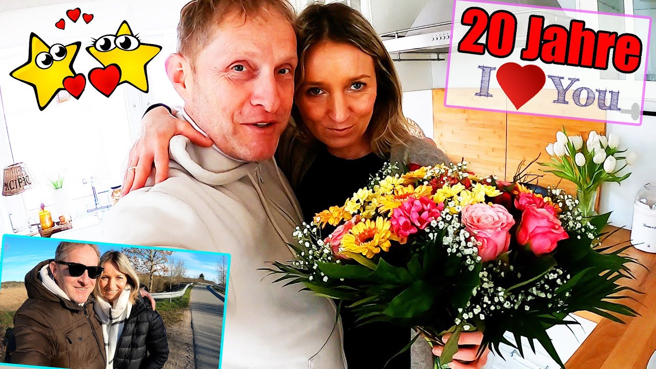 20ter Hochzeitstag - DAS schenke ich IHR 👩‍❤️‍💋‍👨 20 Jahre glücklich verheiratet 💕 I love you Marie