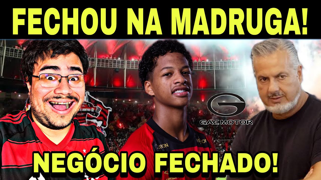 É PRA COMEMORAR! FLAMENGO FECHA 