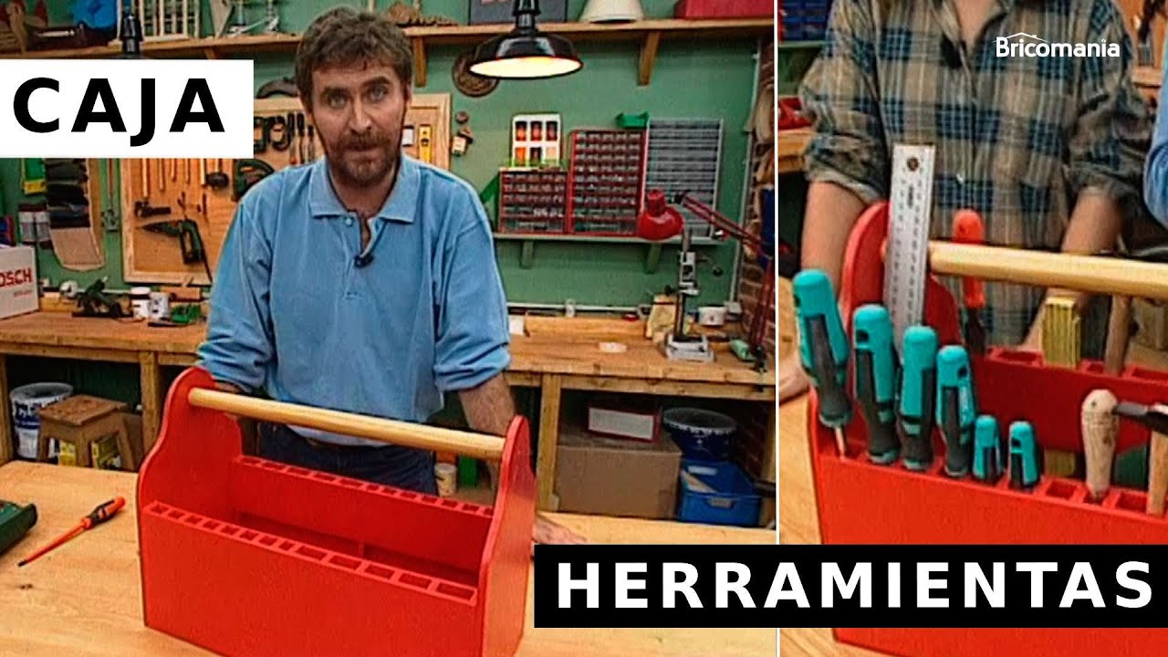 Caja de herramientas: Hacer caja de herramientas b&aacute;sica //Bricomania