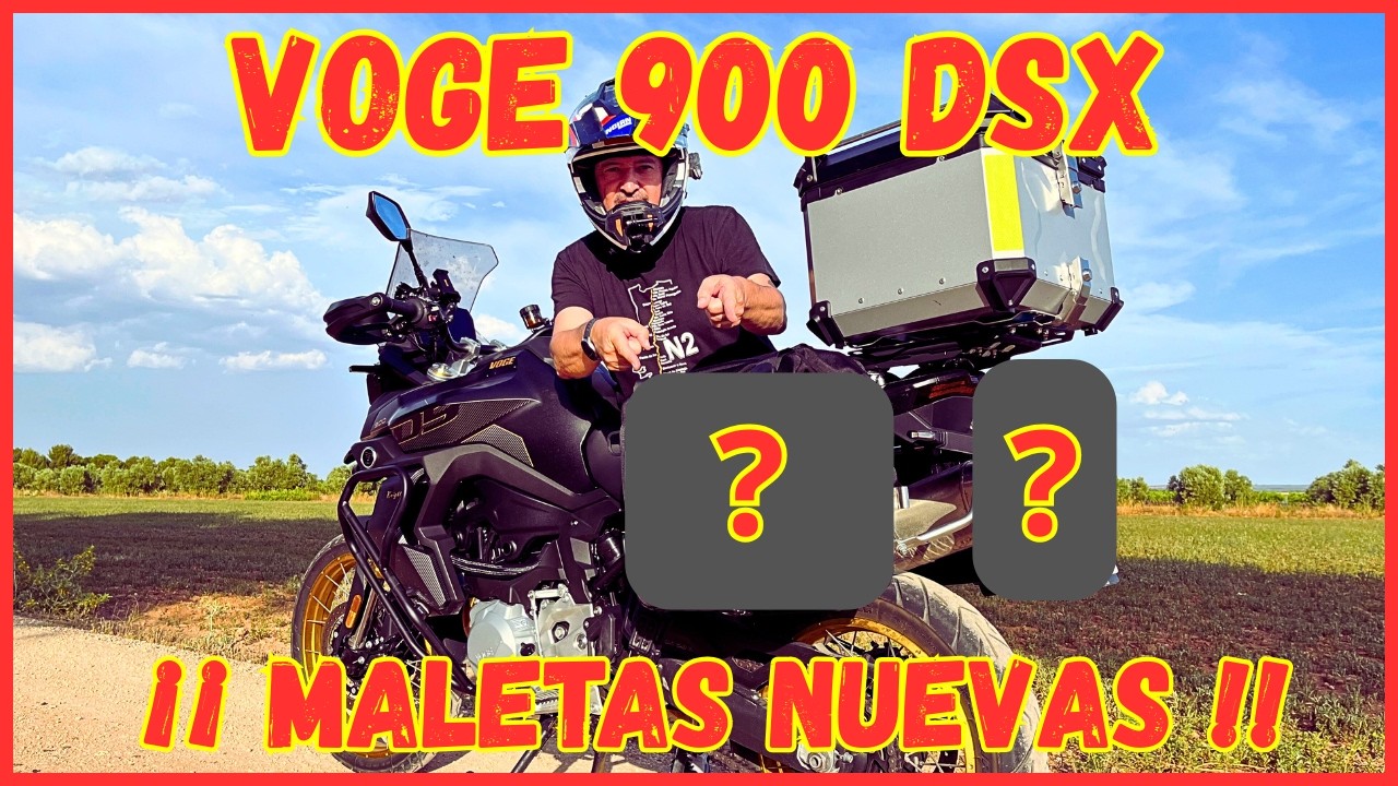 VOGE 900 DSX - ¡¡ Maletas nuevas !!