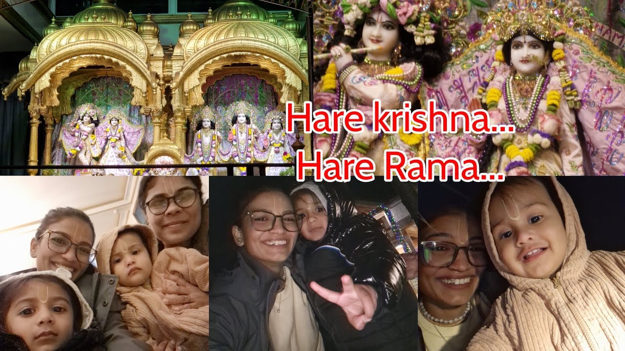 Hare Krishna mandir watford gaye #lalitaslittelworld #lalita daily vlog #uk watford krishna temple 