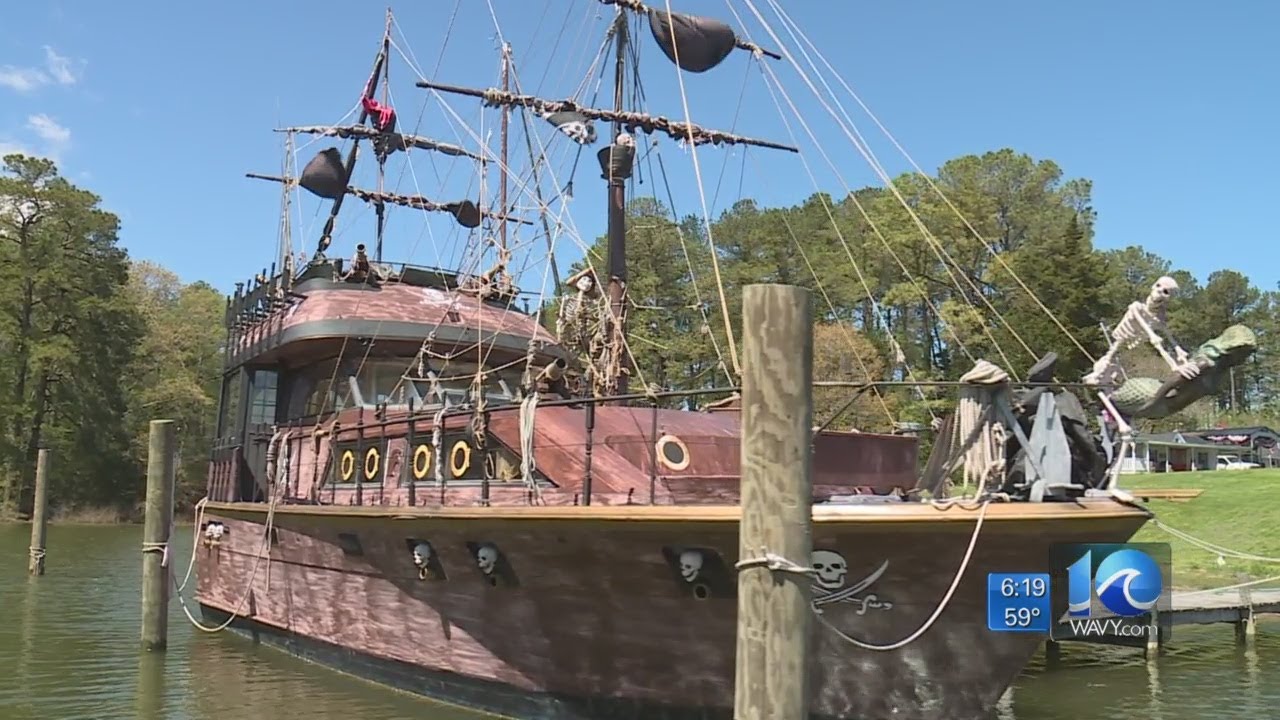 From trash to treasure: Northern Neck artist turns old boats into pirate ships
